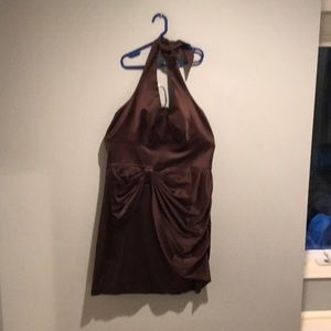 Never Worn Brown Short Dress